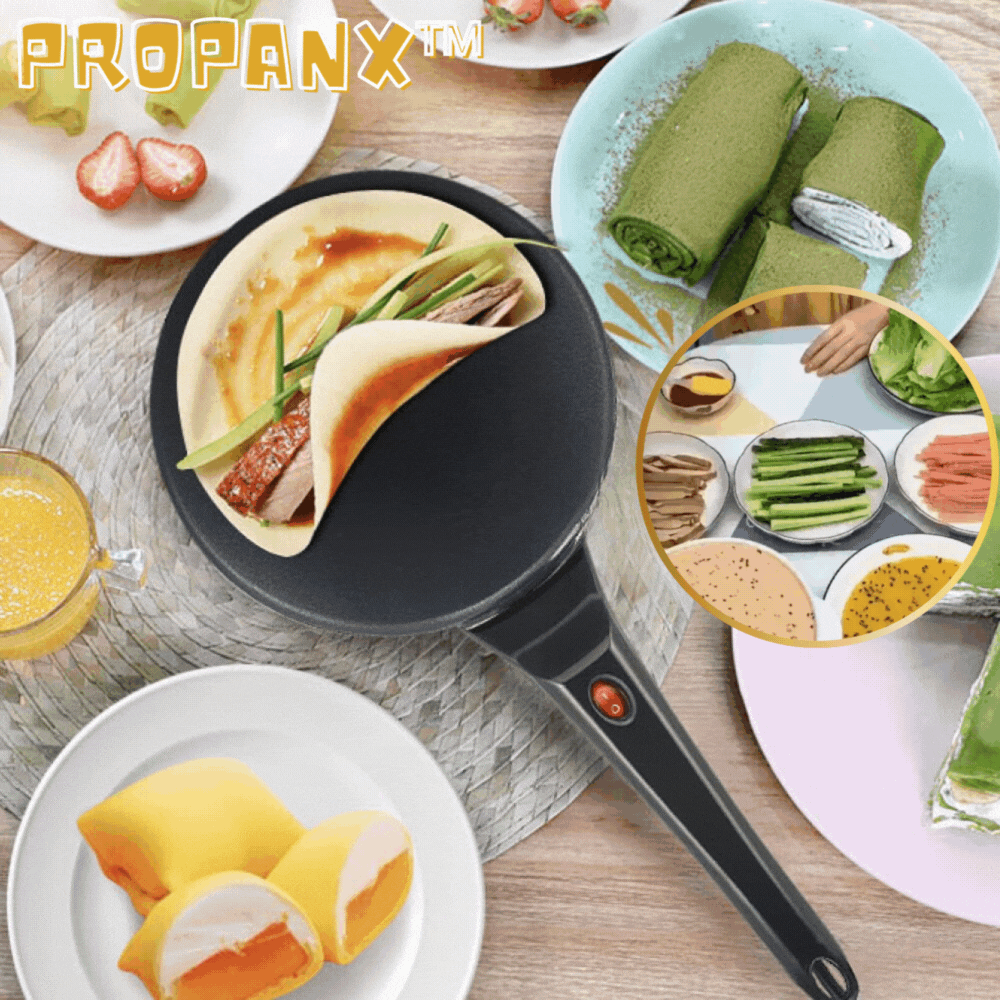 50 % de réduction | ProPanX™ | Crêpe et Pancake Maker pour des résultats parfaits
