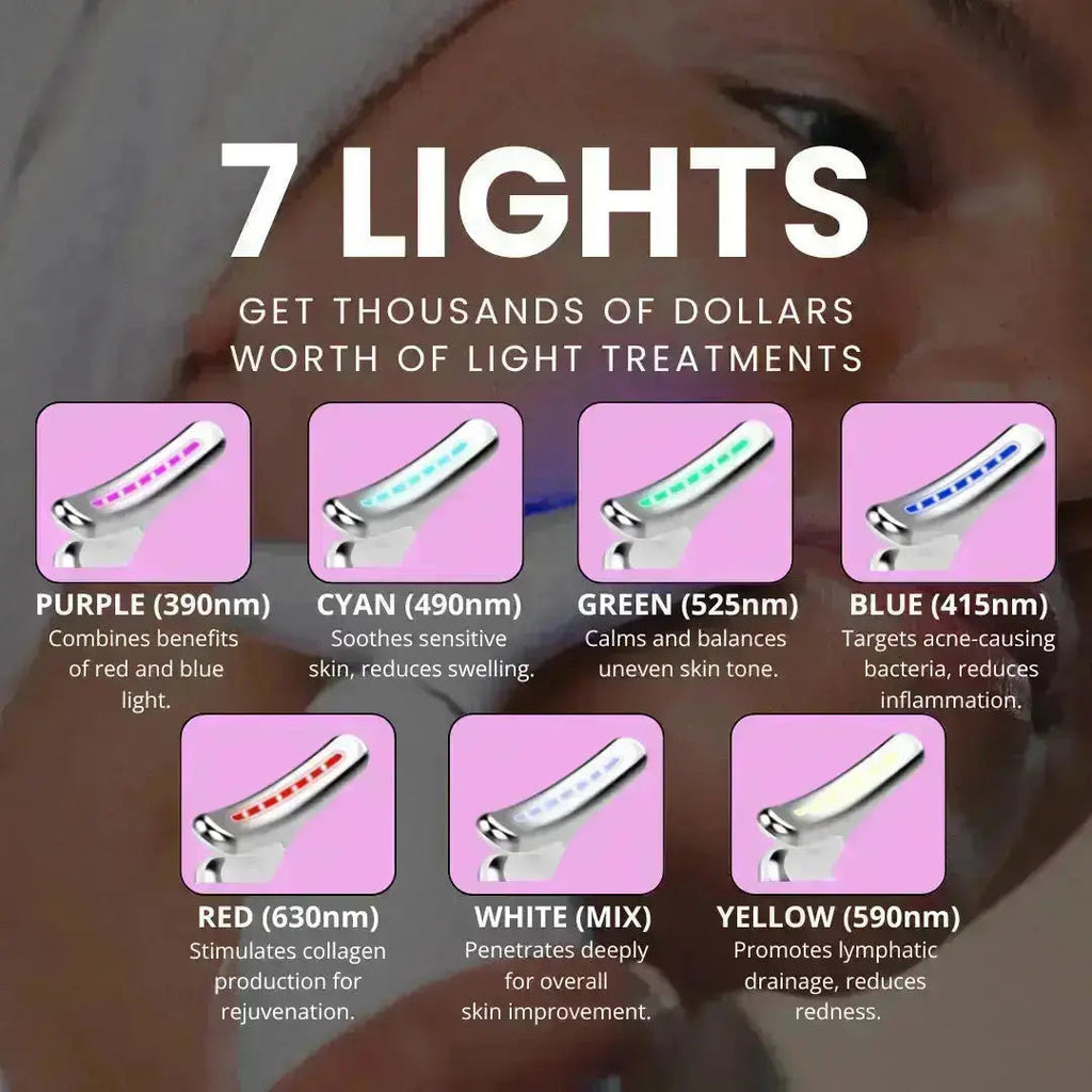 7 en 1 LED Raffermissant & Massager – Vénera