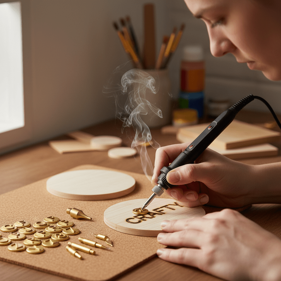 CRAFTMASTER PRO – Ensemble de gravure et de pyrogravure pour les créatifs