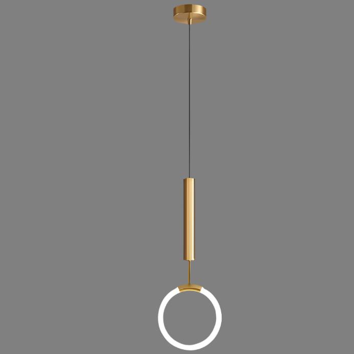 Lampe Suspendue Nordique au Design Minimaliste et à la Forme Élégante