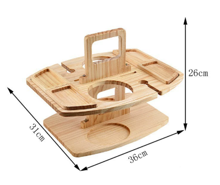 Table de Pique-Nique en Bois Élégante – Pratique et Luxueuse