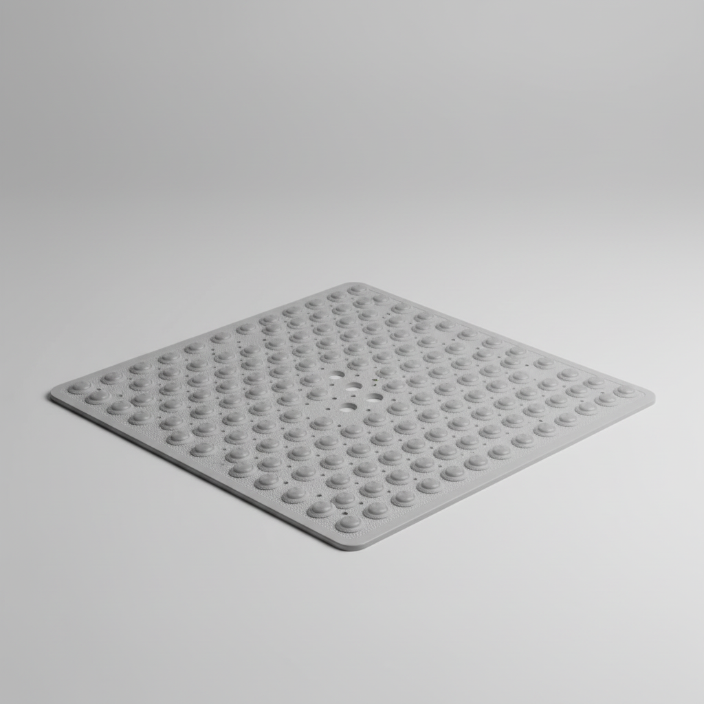 Tapis de douche en PVC carré - GripSquare