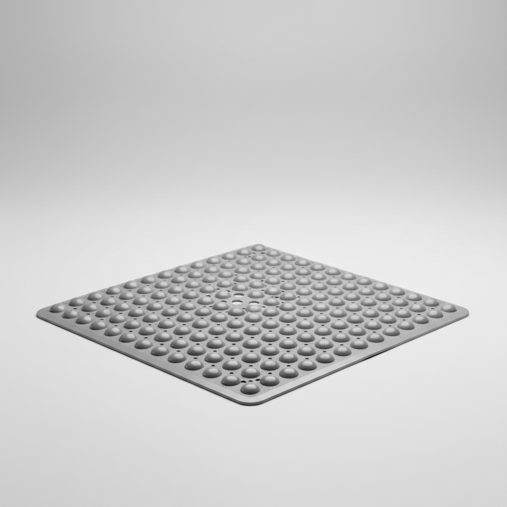 Tapis de douche en PVC carré - GripSquare