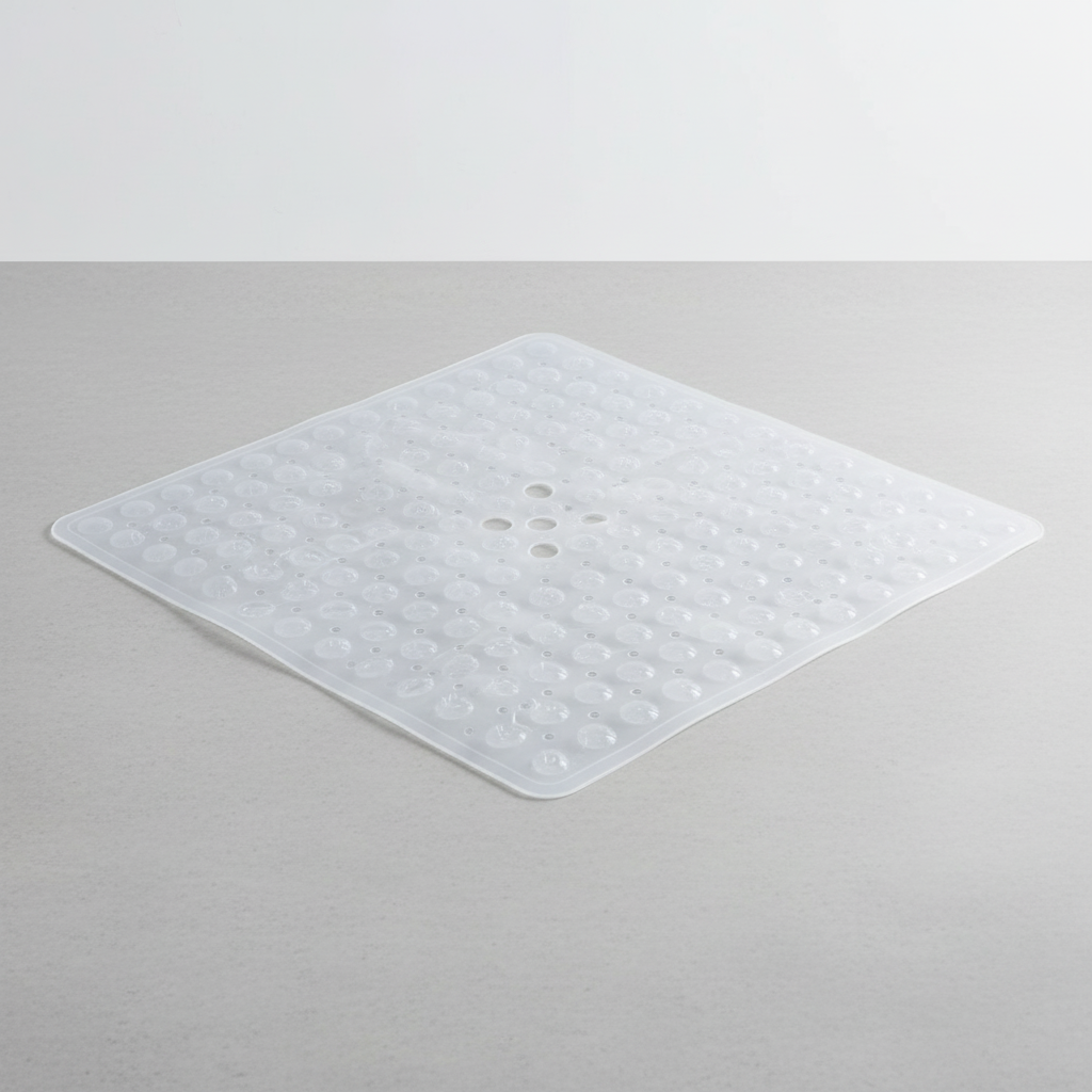 Tapis de douche en PVC carré - GripSquare