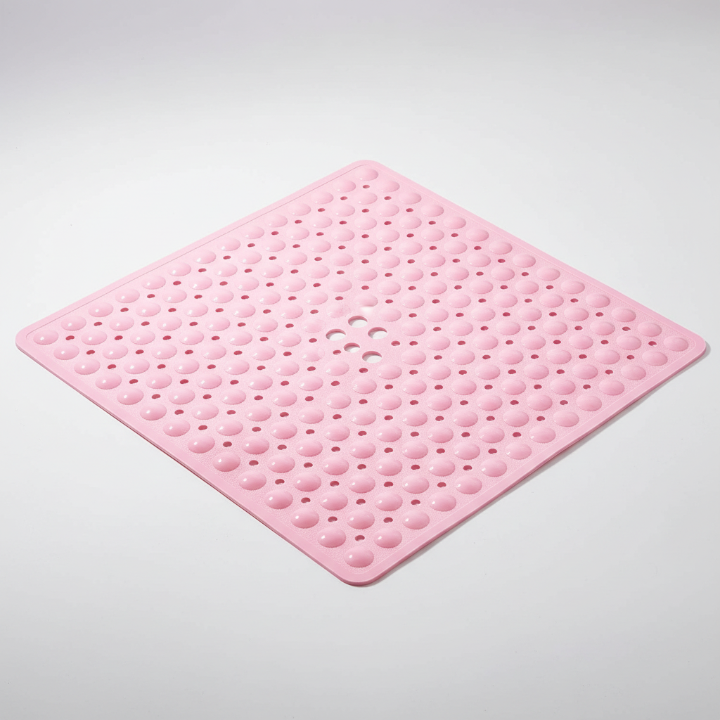 Tapis de douche en PVC carré - GripSquare