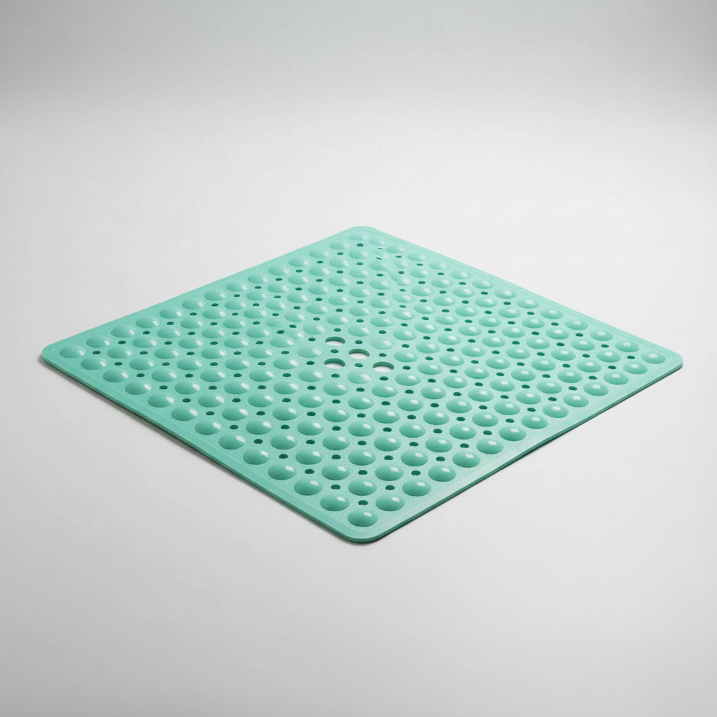 Tapis de douche en PVC carré - GripSquare