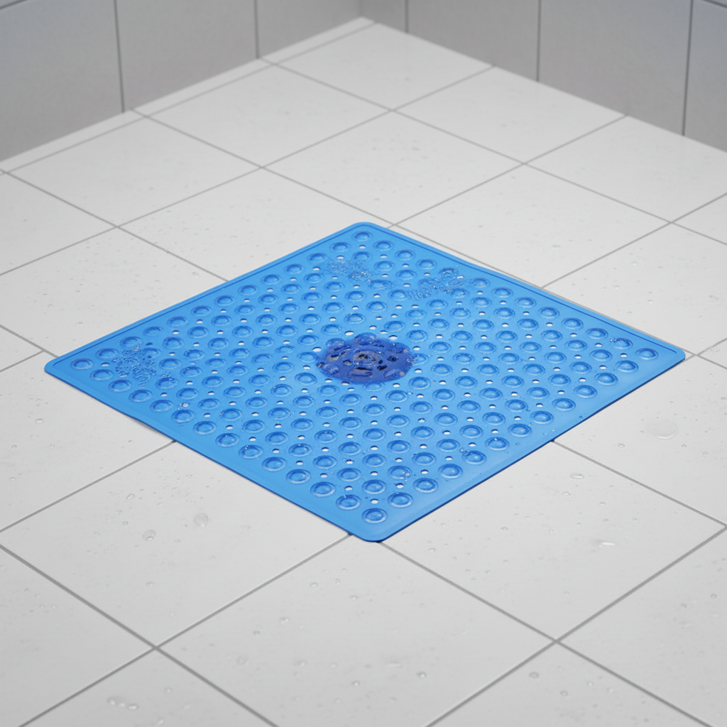 Tapis de douche en PVC carré - GripSquare