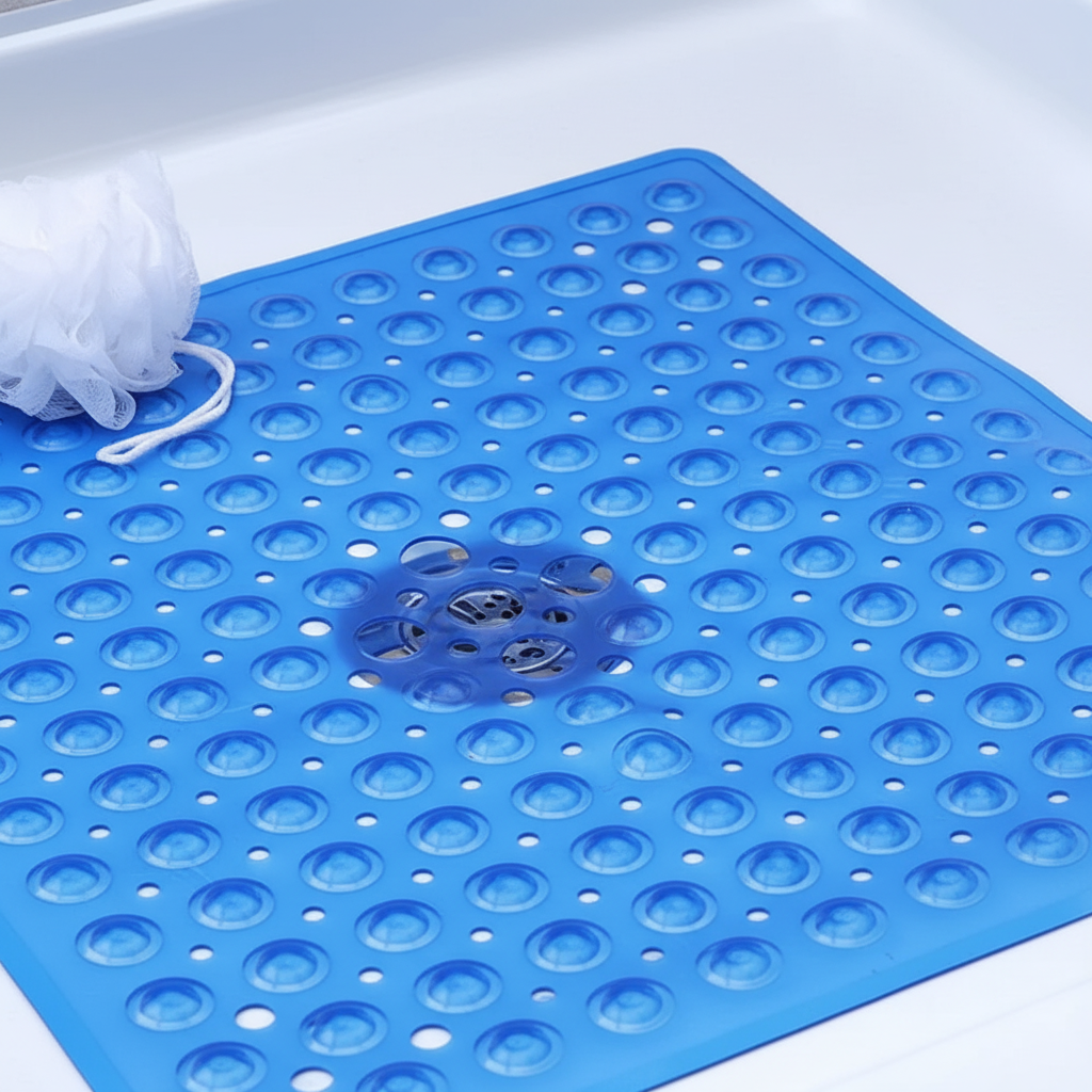 Tapis de douche en PVC carré - GripSquare