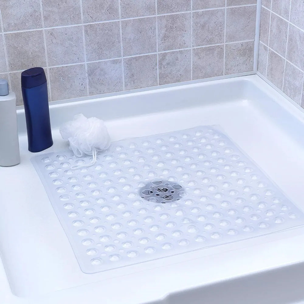 Tapis de douche en PVC carré - GripSquare