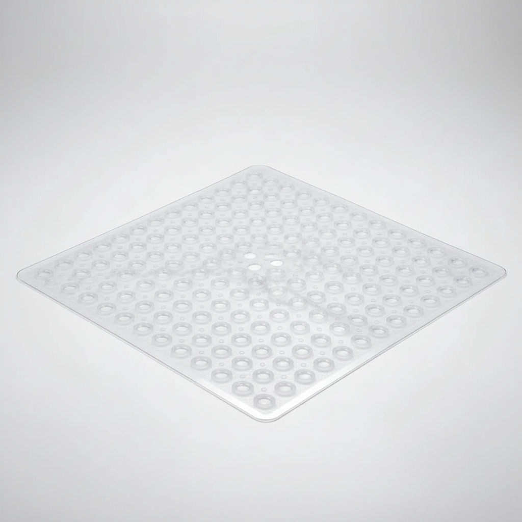 Tapis de douche en PVC carré - GripSquare