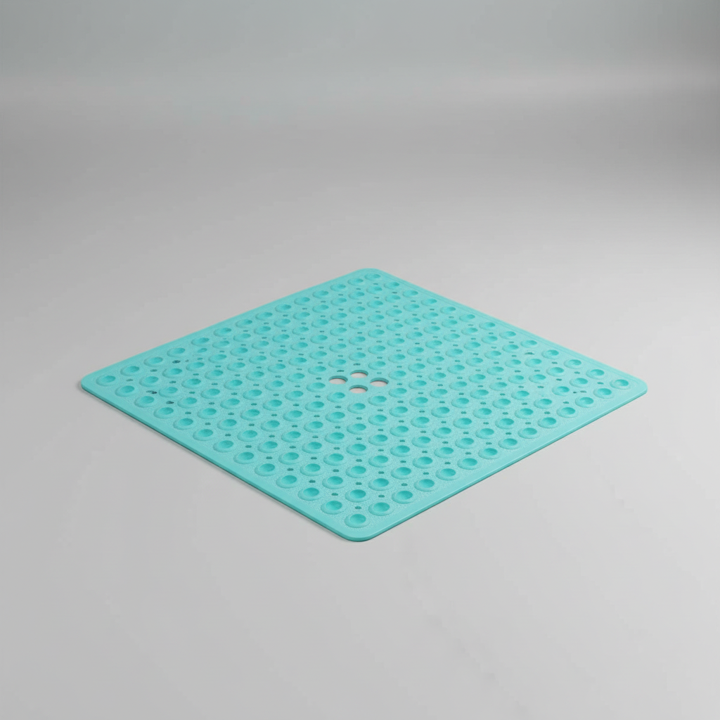 Tapis de douche en PVC carré - GripSquare