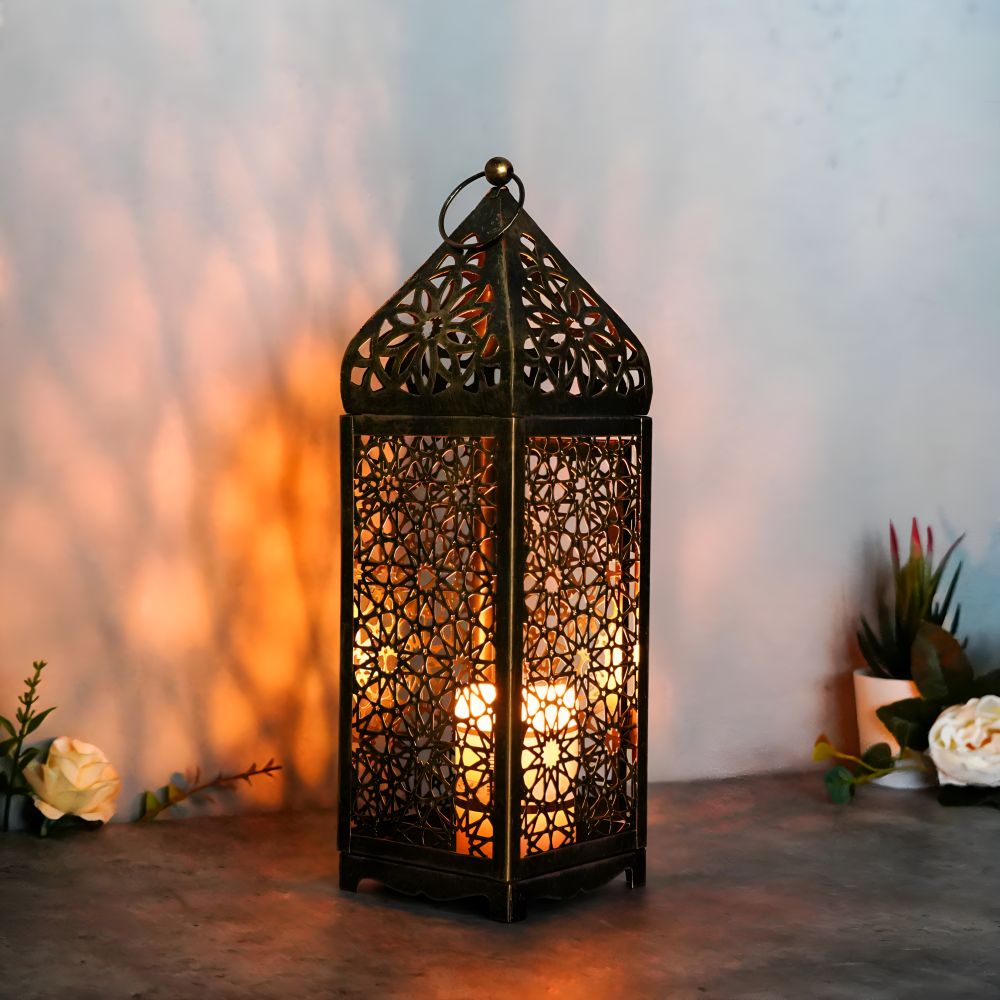 Lanterne Arabesque Spéciale - Lanterne Décorative en Métal