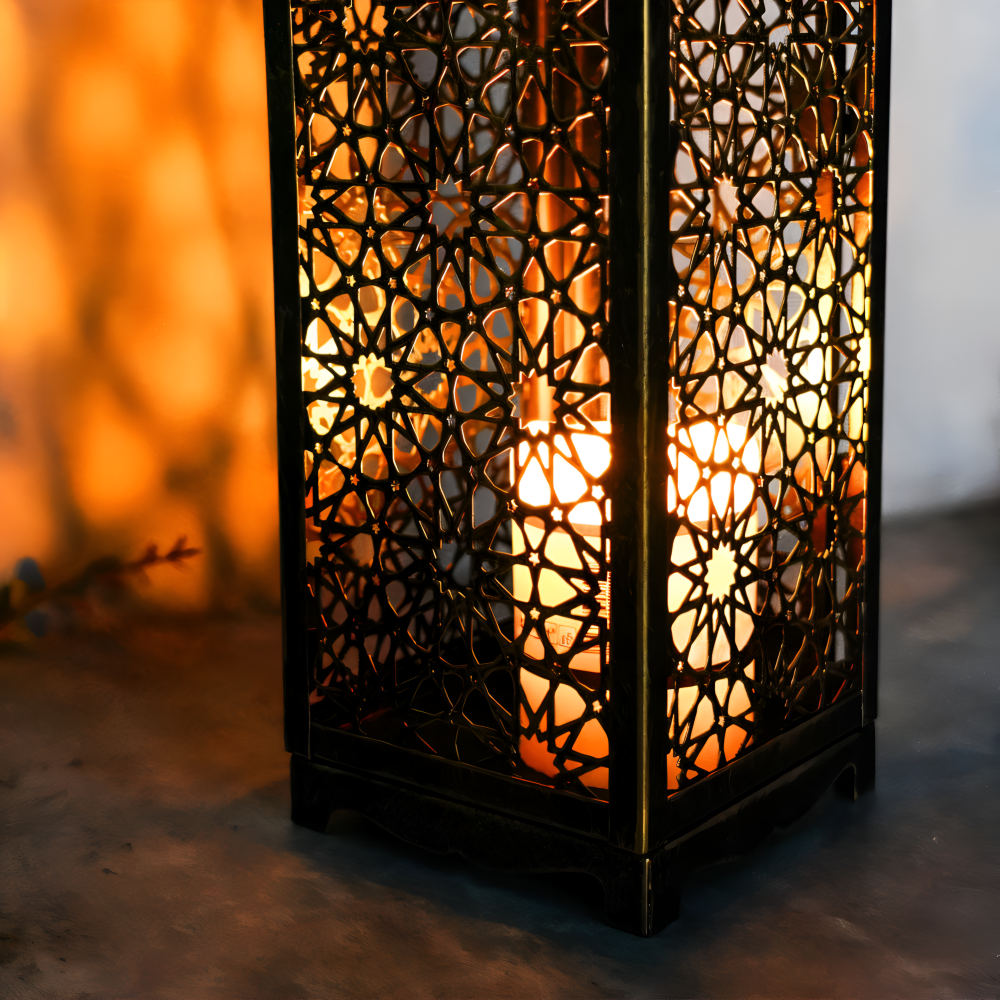 Lanterne Arabesque Spéciale - Lanterne Décorative en Métal