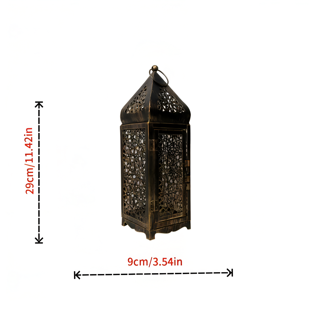 Lanterne Arabesque Spéciale - Lanterne Décorative en Métal