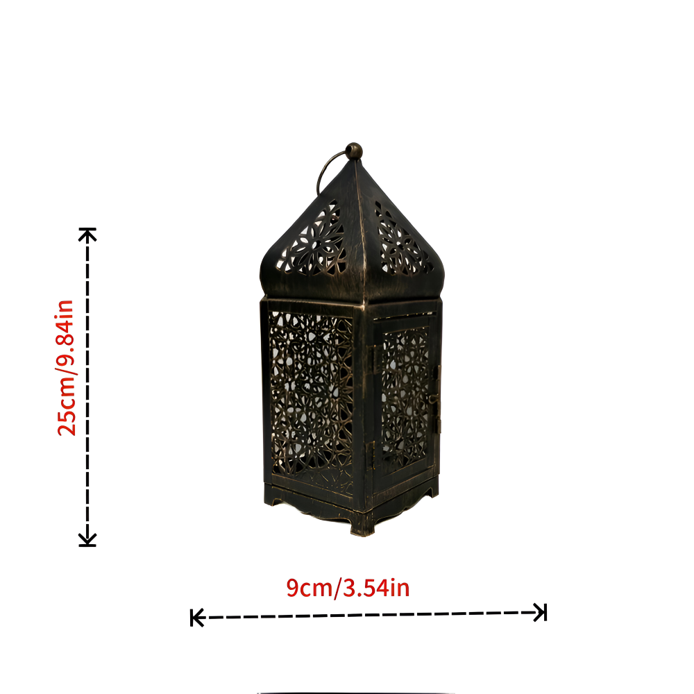 Lanterne Arabesque Spéciale - Lanterne Décorative en Métal