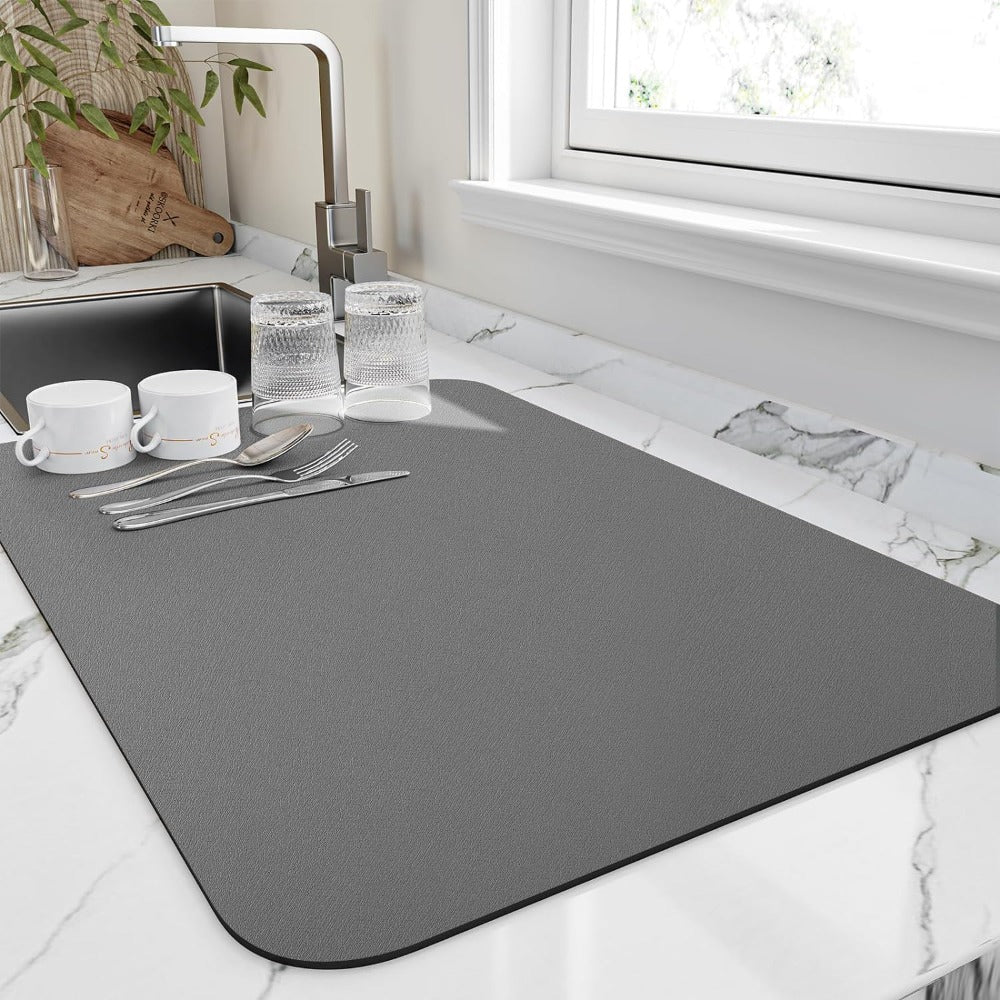 DRYFLOW – Tapis de Cuisine à Séchage Rapide pour Absorption Rapide