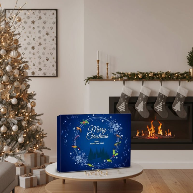 TACKLBOX 2026 – Calendrier de l'Avent de pêche de 24 jours avec appâts et outils premium