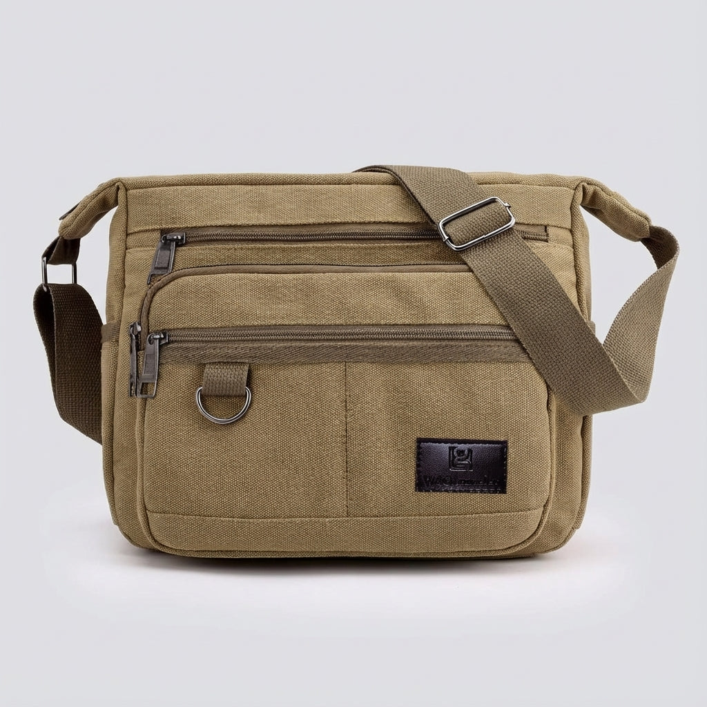 Sac messager RFID bloquant – SecureCanvas