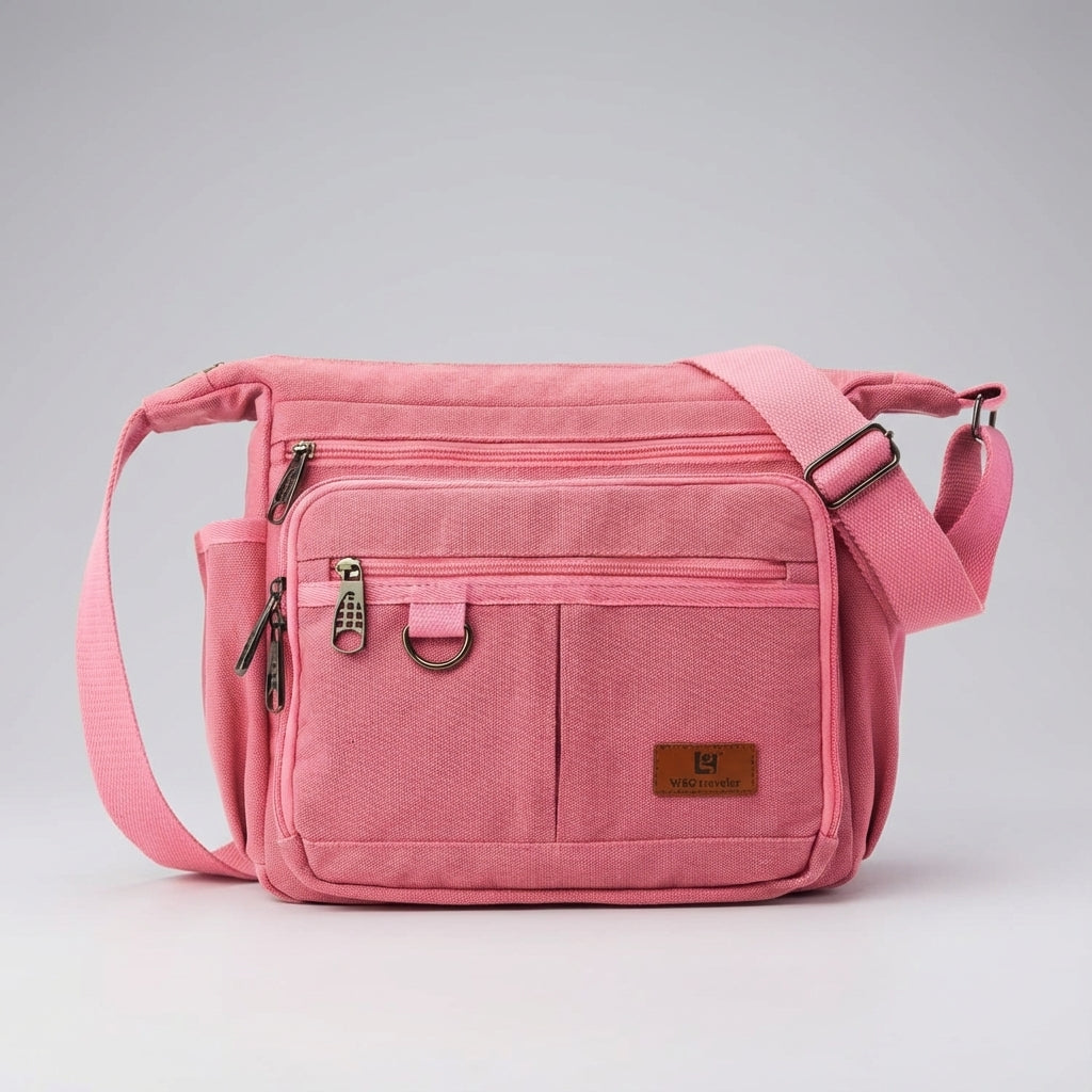 Sac messager RFID bloquant – SecureCanvas
