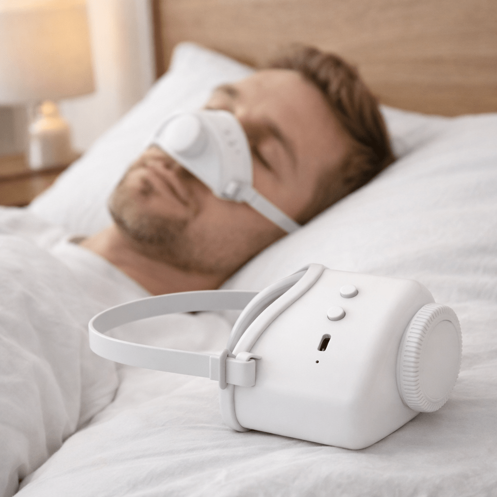 MISTREST - Dispositif de nébuliseur intelligent pour soulager le ronflement et assurer le confort d'humidité des voies respiratoires la nuit avec activation automatique par capteur