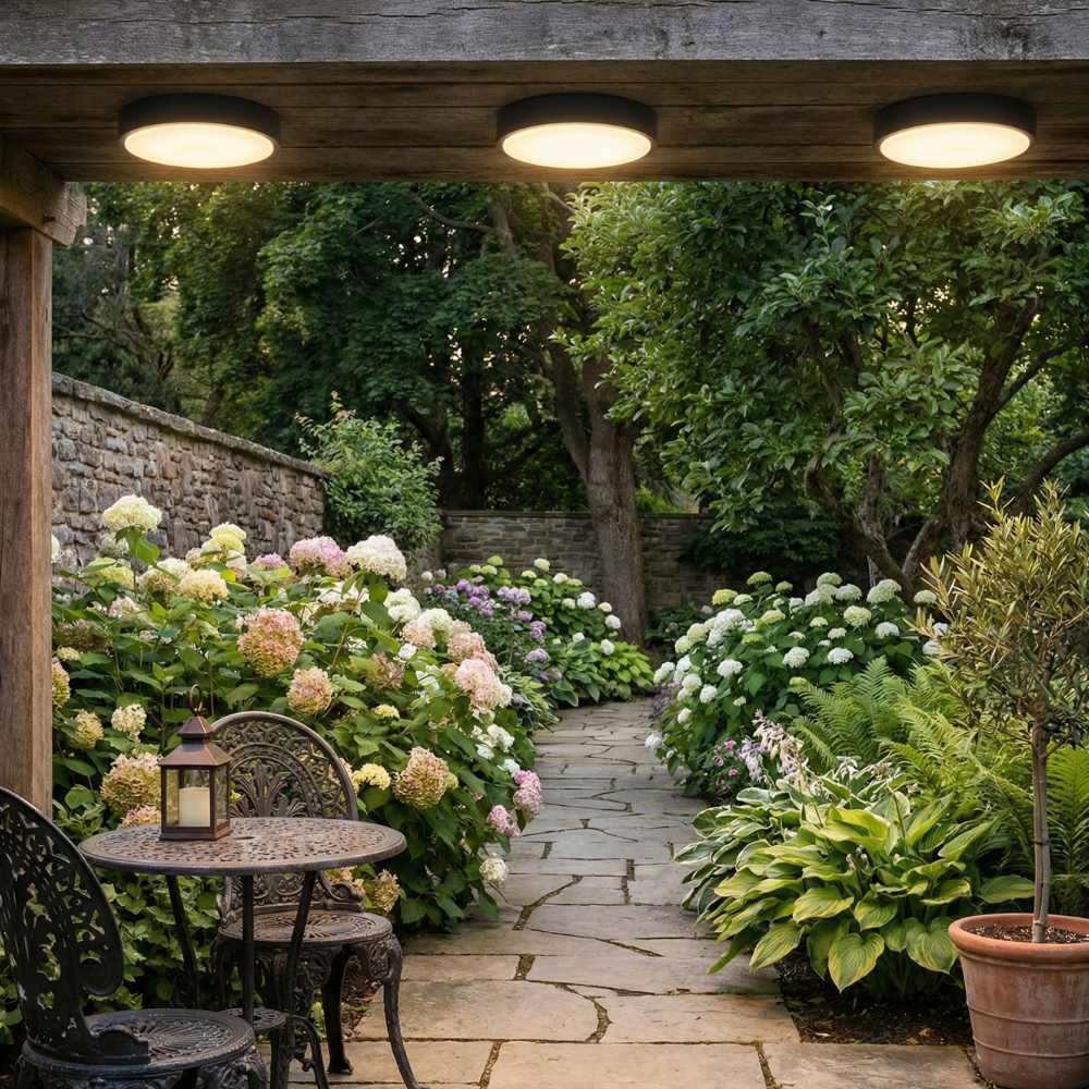 Plafonnier Étanche Monté En Surface IP65 | Luminaire LED Intérieur Extérieur