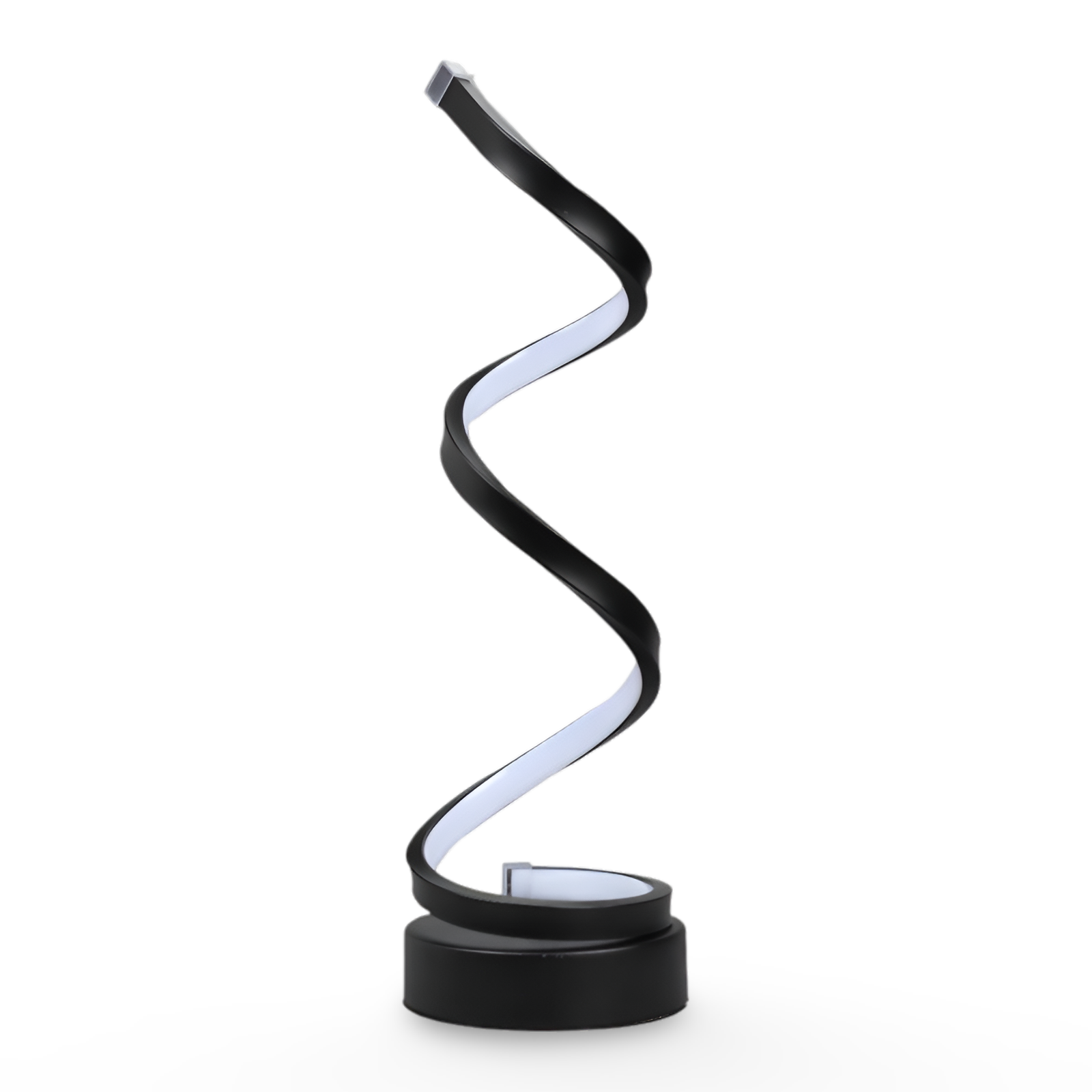 Radiant Curve - Lampe de table LED en forme de spirale avec contrôle tactile