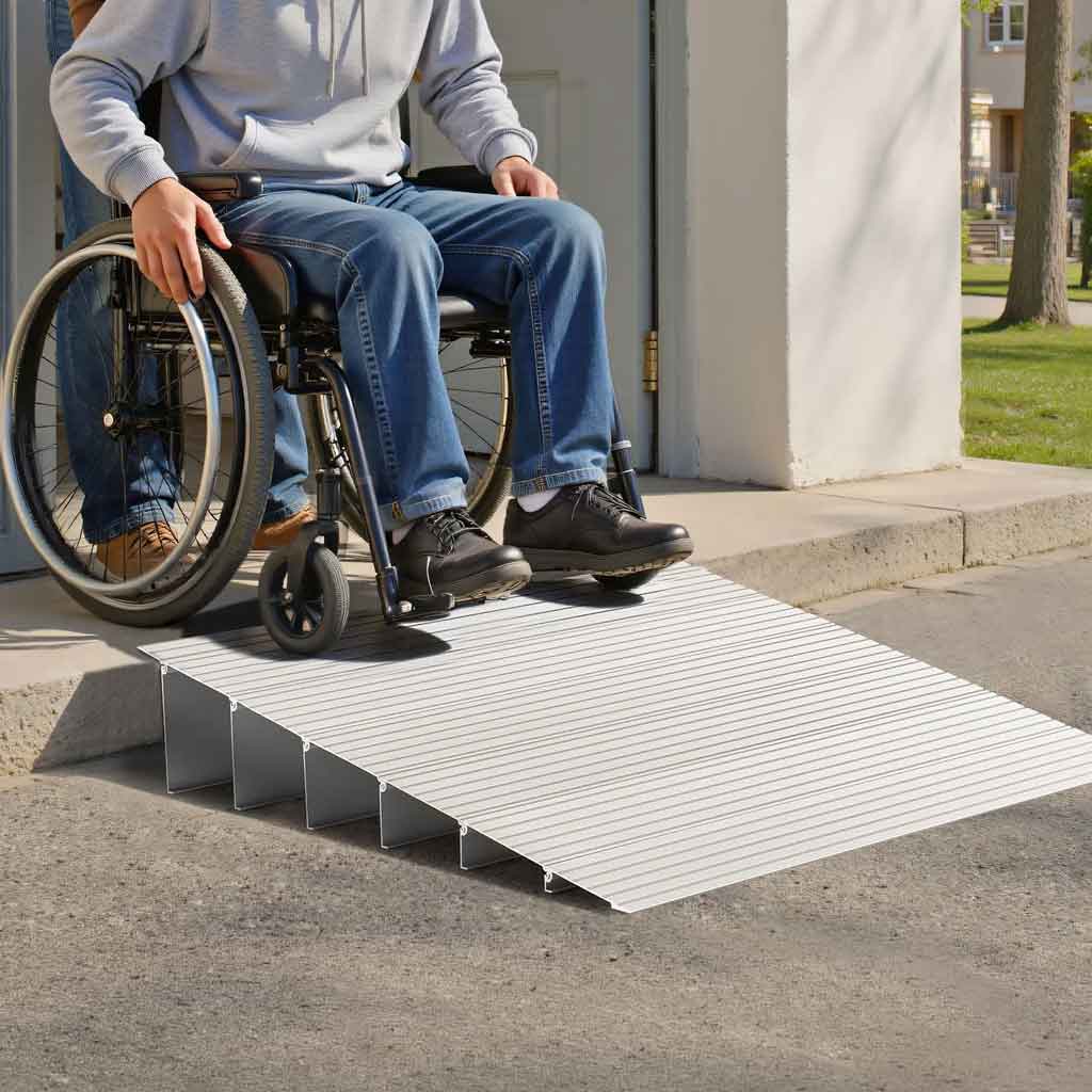 EASERAMP – Solution de Seuil pour un Mouvement Fluide des Roues et des Chariots