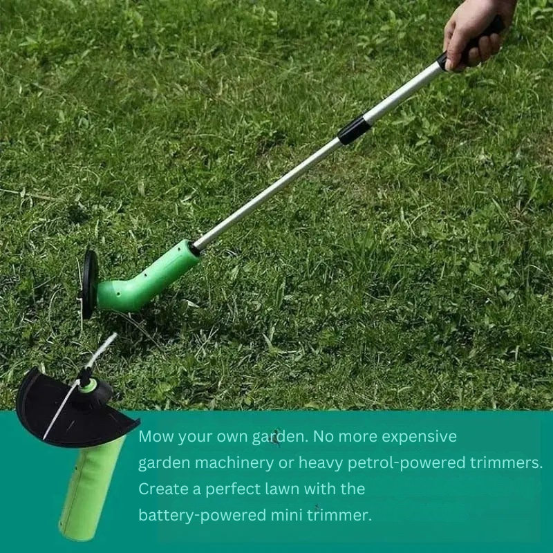 Tondeuse à gazon | Fonctionnement sur batterie | Coupe précise | Trimovo