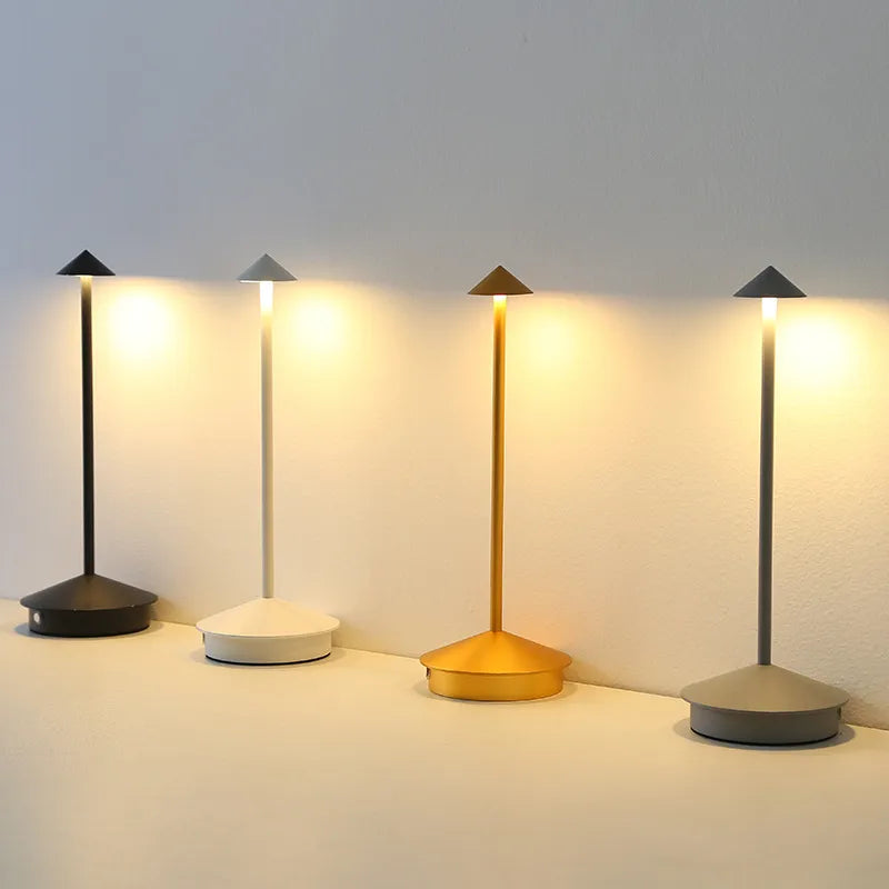 Lampe de table à batterie tactile