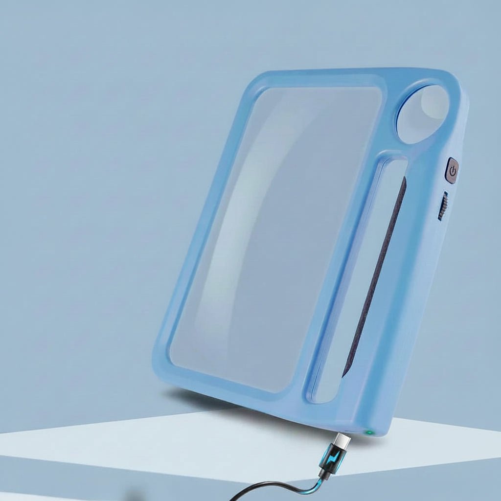 CLARIONIC - Loupe portable rechargeable par USB avec lumière LED 5x 10x