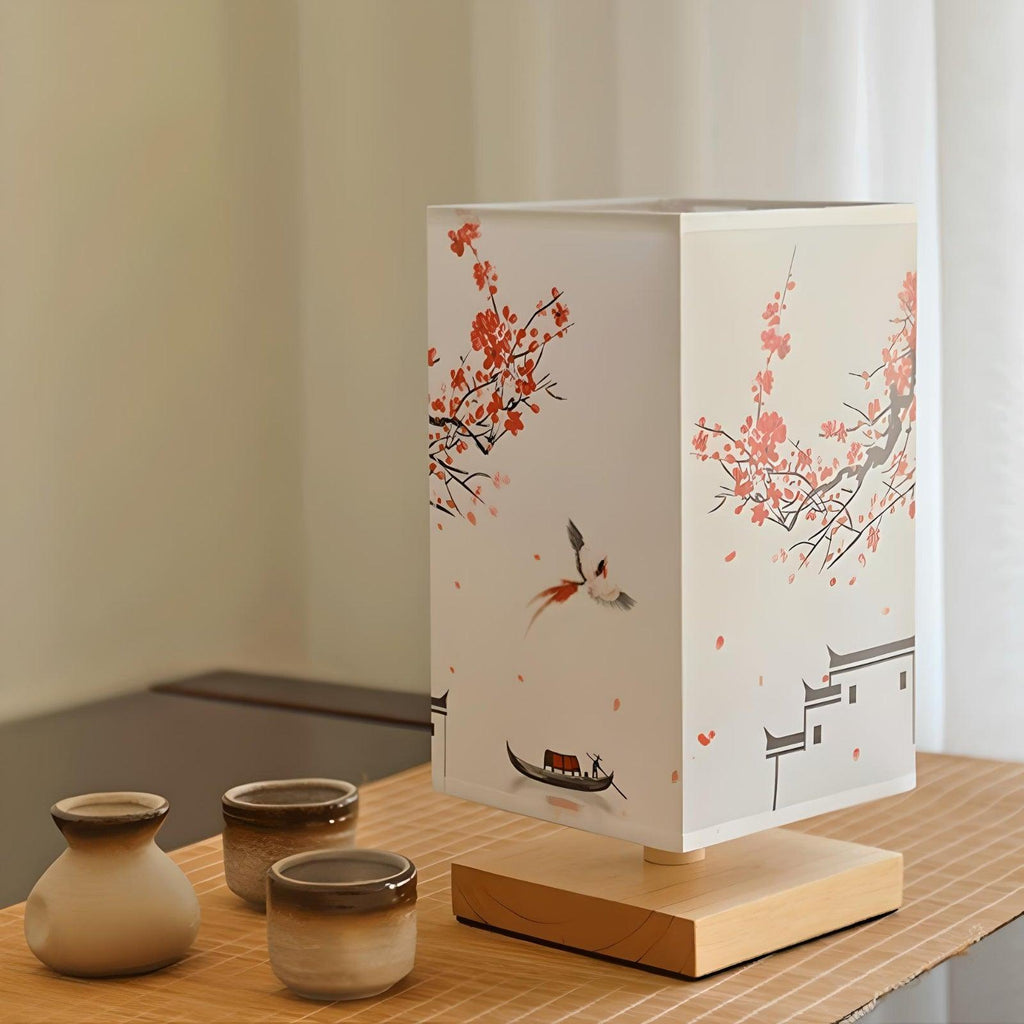 TokyoLume - Lampe à poser compacte avec lumière douce et forme carrée moderne