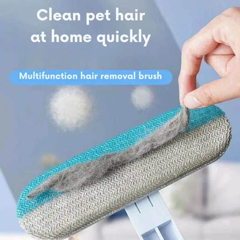 Brosse anti-cheveux 3-en-1 et multi-surfaces