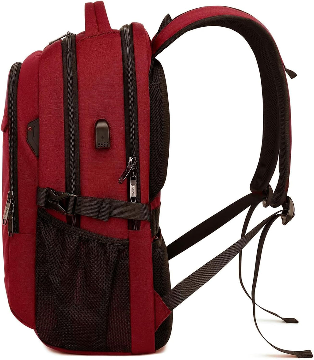 Sac à dos de voyage pour ordinateur portable étanche | Antivol | Voyage étanche | PackSmart