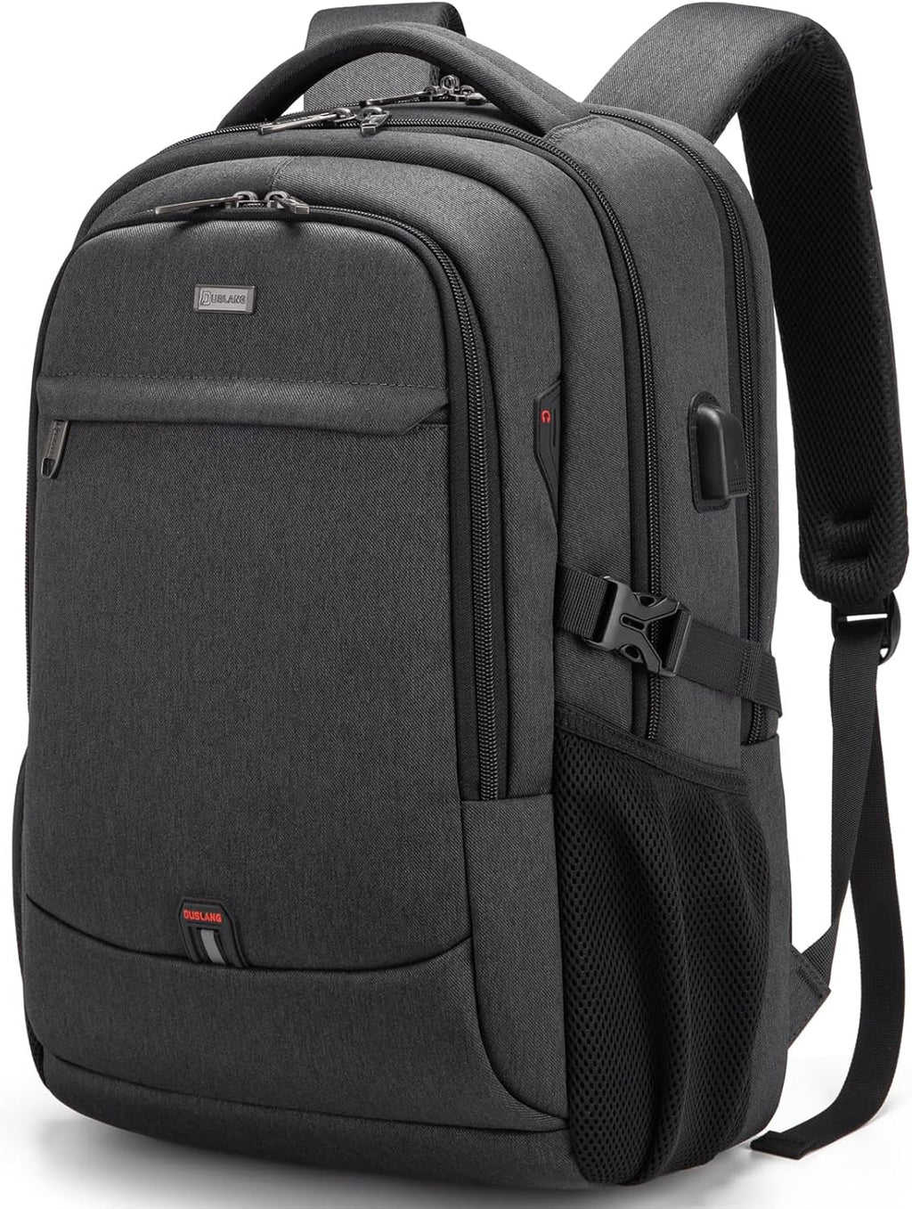 Sac à dos de voyage pour ordinateur portable étanche | Antivol | Voyage étanche | PackSmart