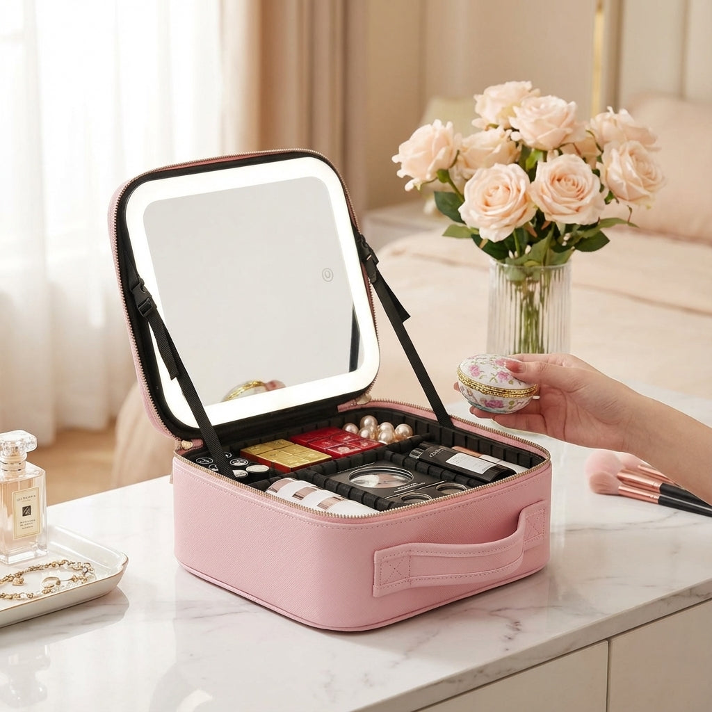 Support de maquillage amical en voyage – Brightique