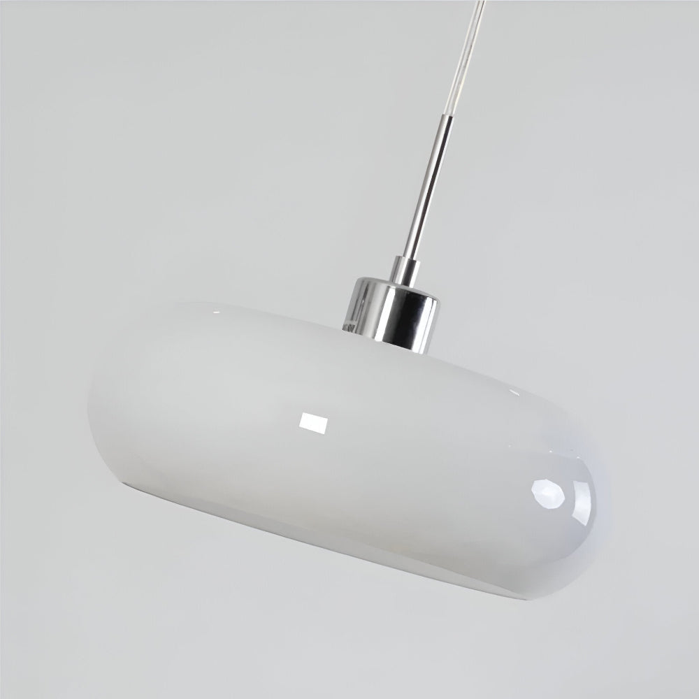 CircaForma Pendel – Lampe à suspension en verre Bauhaus rétro moderne au design circulaire