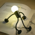 Lampe de table Robot | Design amusant | Éclairage LED | Lampe décorative