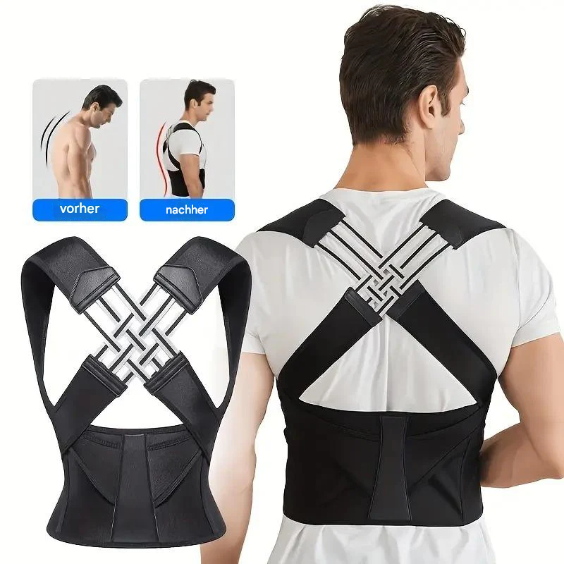 Support dorsal | Correcteur de posture | Soutien pour des épaules droites | PosturePro