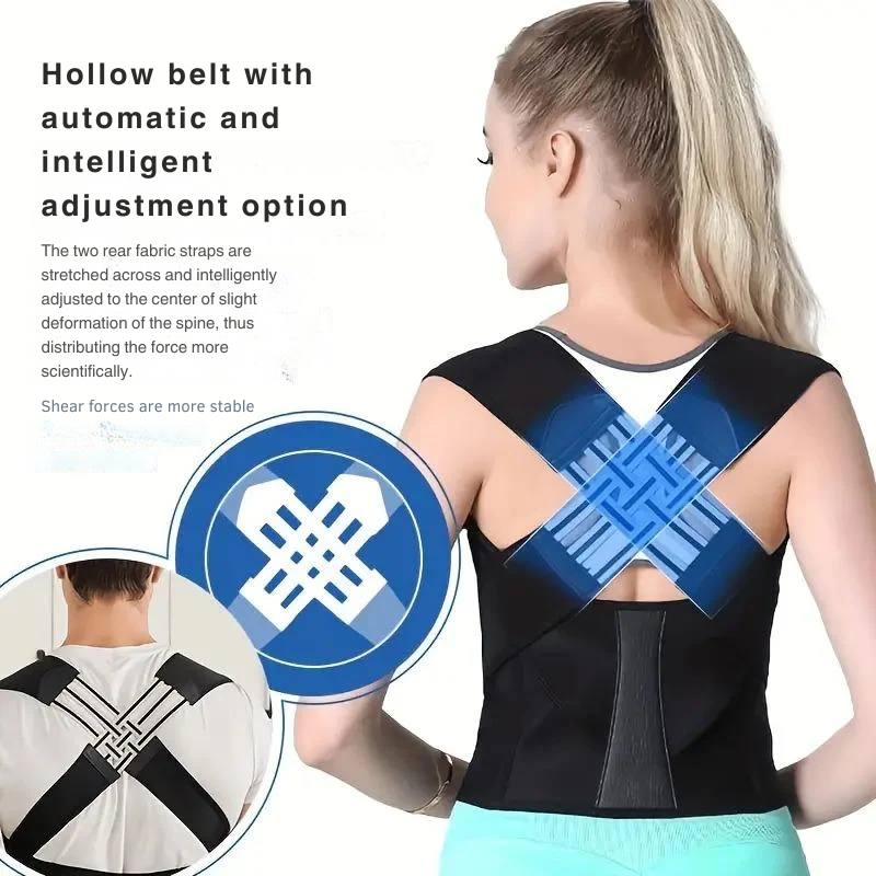 Support dorsal | Correcteur de posture | Soutien pour des épaules droites | PosturePro