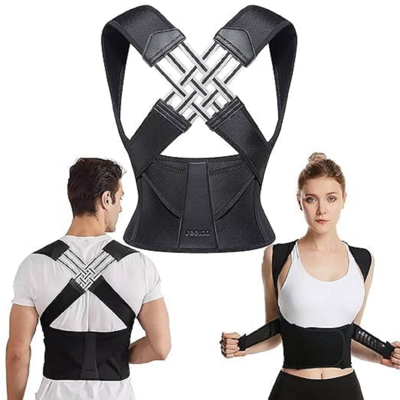 Support dorsal | Correcteur de posture | Soutien pour des épaules droites | PosturePro