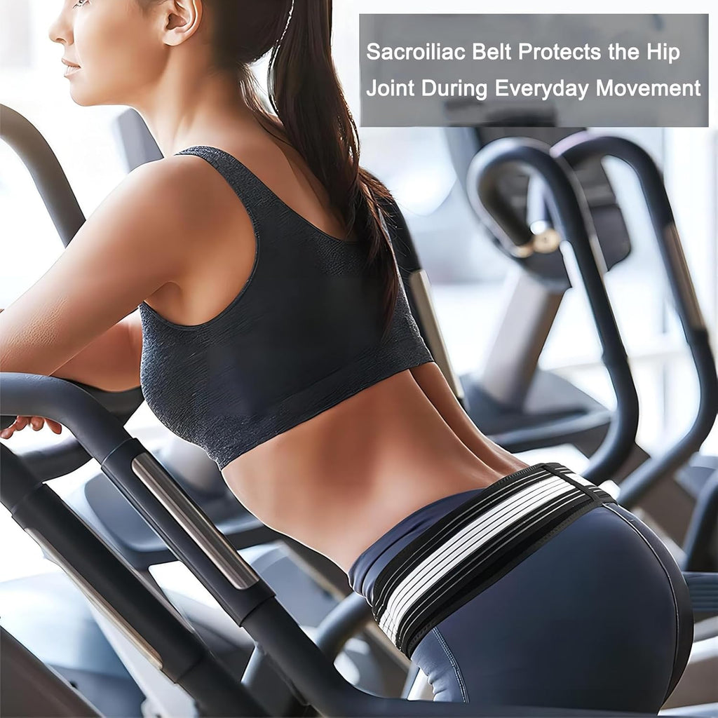 Soutien lombaire | Soulagement pour le sciatique | Ceinture de hanche réglable | BackTherapy