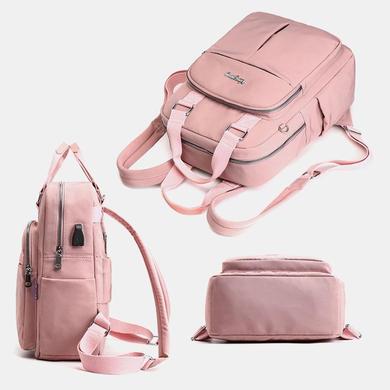 Sac à dos avec fonction de chargement USB | Imperméable | Multi-poches | UrbanFlow
