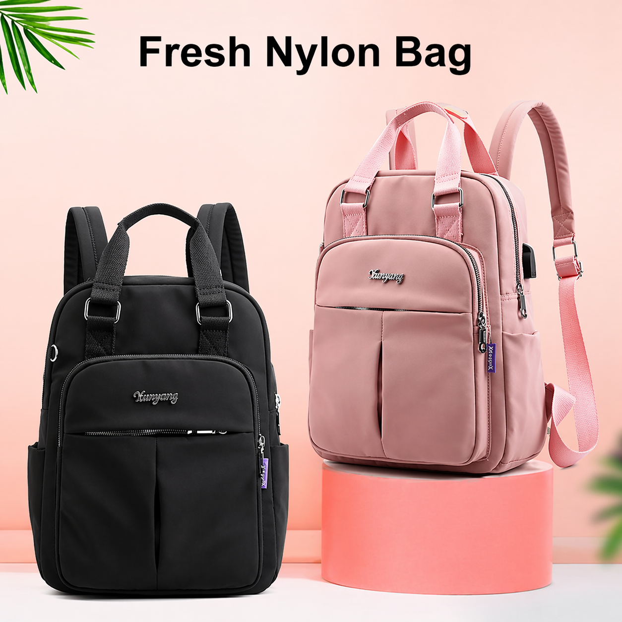 Sac à dos avec fonction de chargement USB | Imperméable | Multi-poches | UrbanFlow