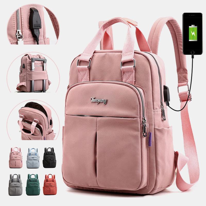 Sac à dos avec fonction de chargement USB | Imperméable | Multi-poches | UrbanFlow