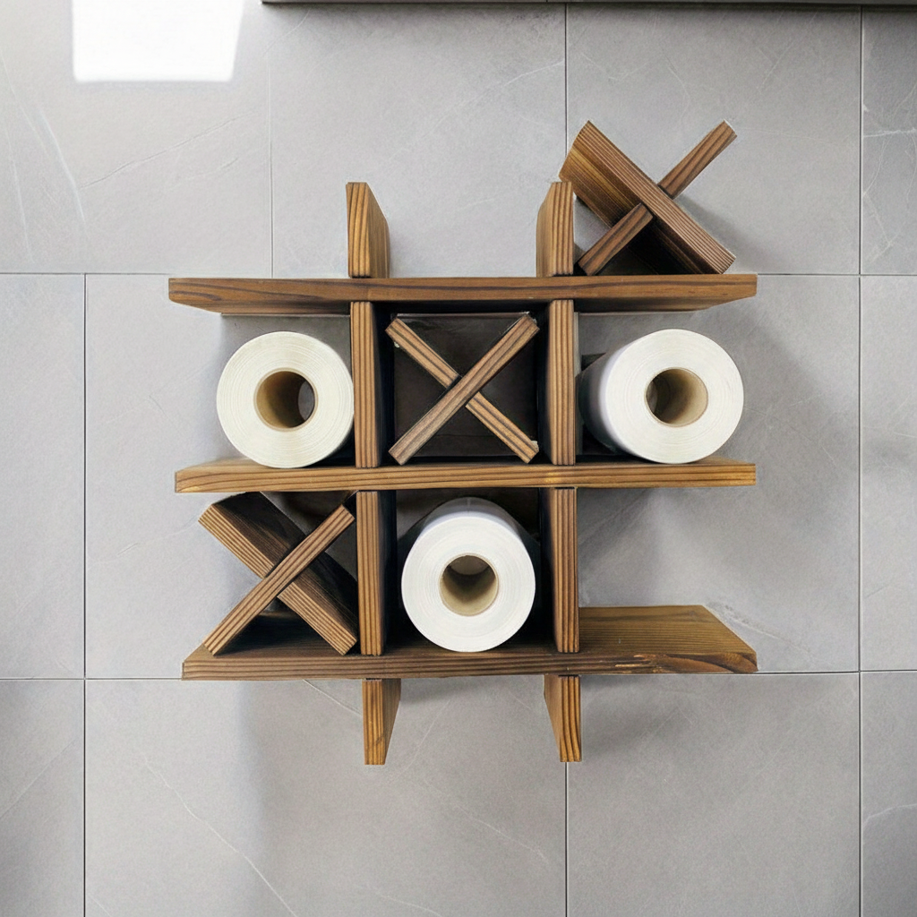 Étagère murale rustique en bois - PineGrid