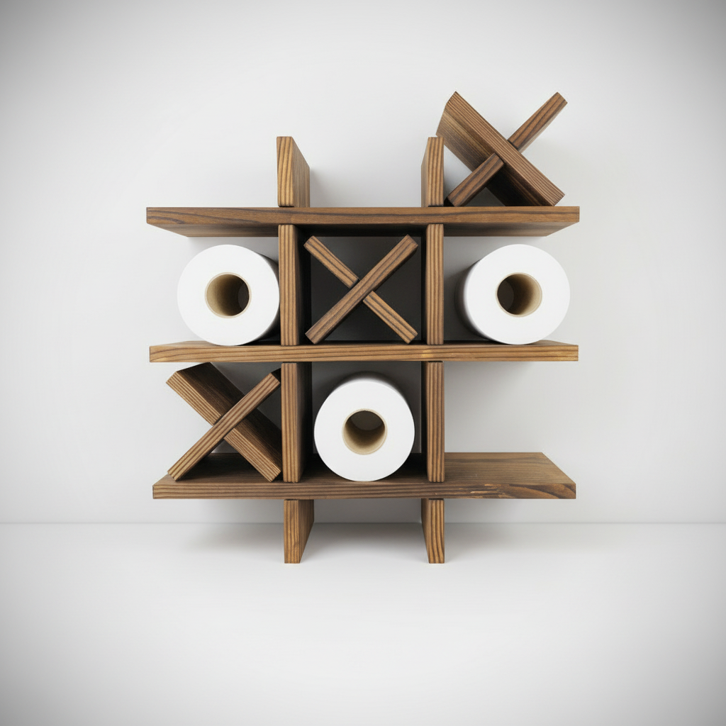 Étagère murale rustique en bois - PineGrid