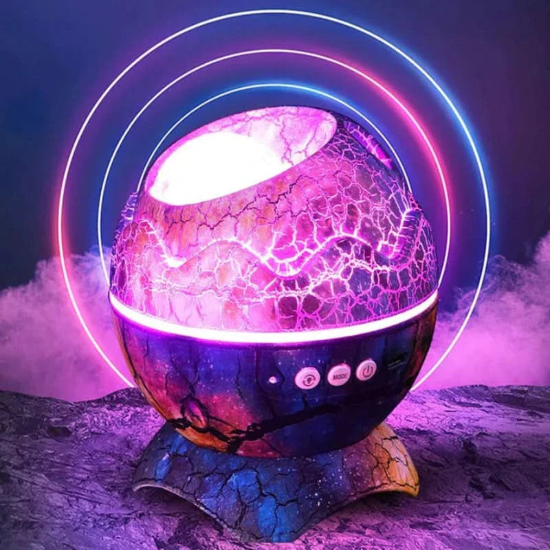 Projecteur galactique avec musique et télécommande