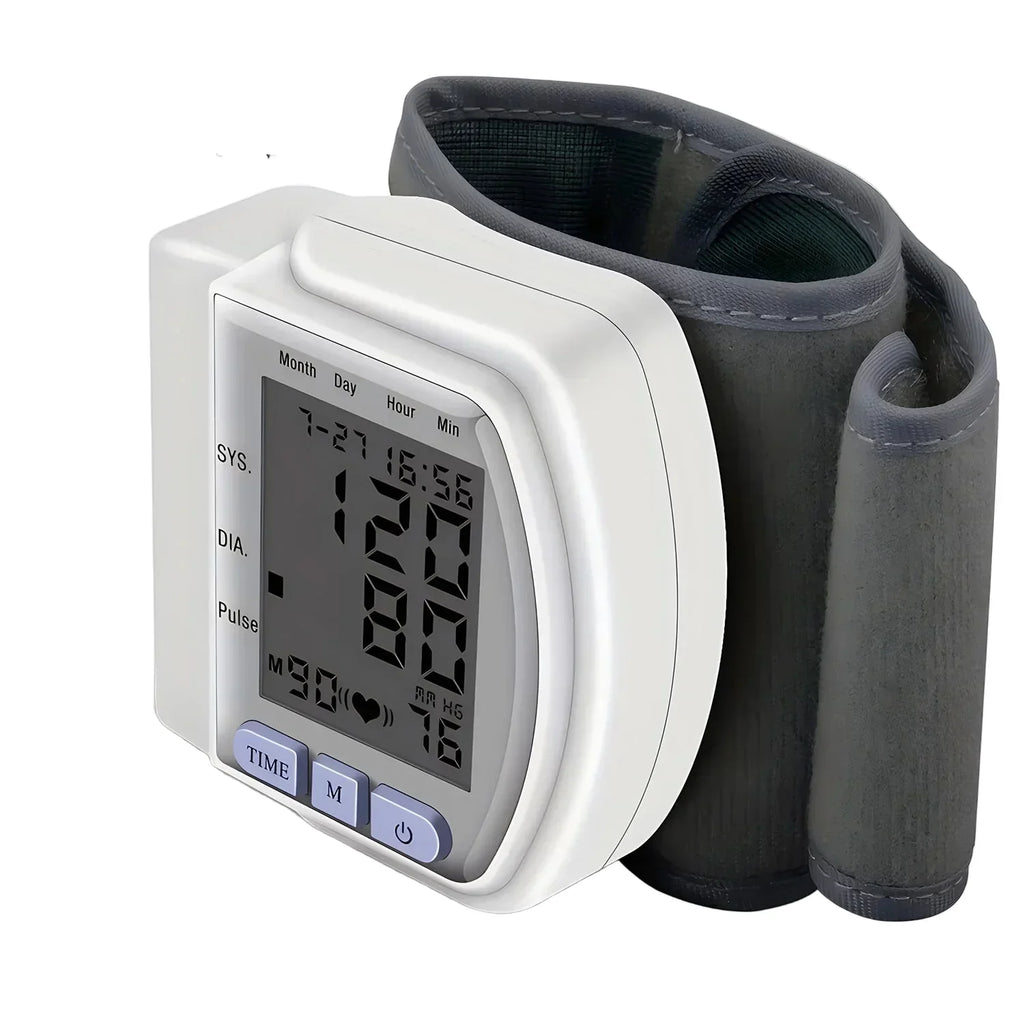 Tensiomètre numérique au poignet avec écran LCD – PulseTrack