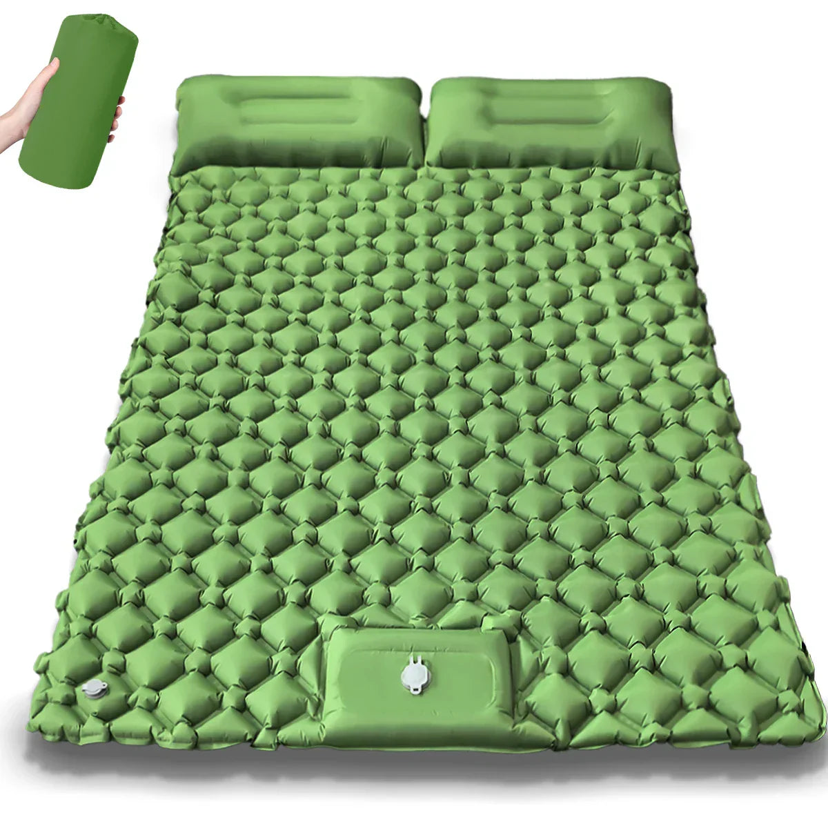 Matelas gonflable double extra-large pour le camping – Kieran