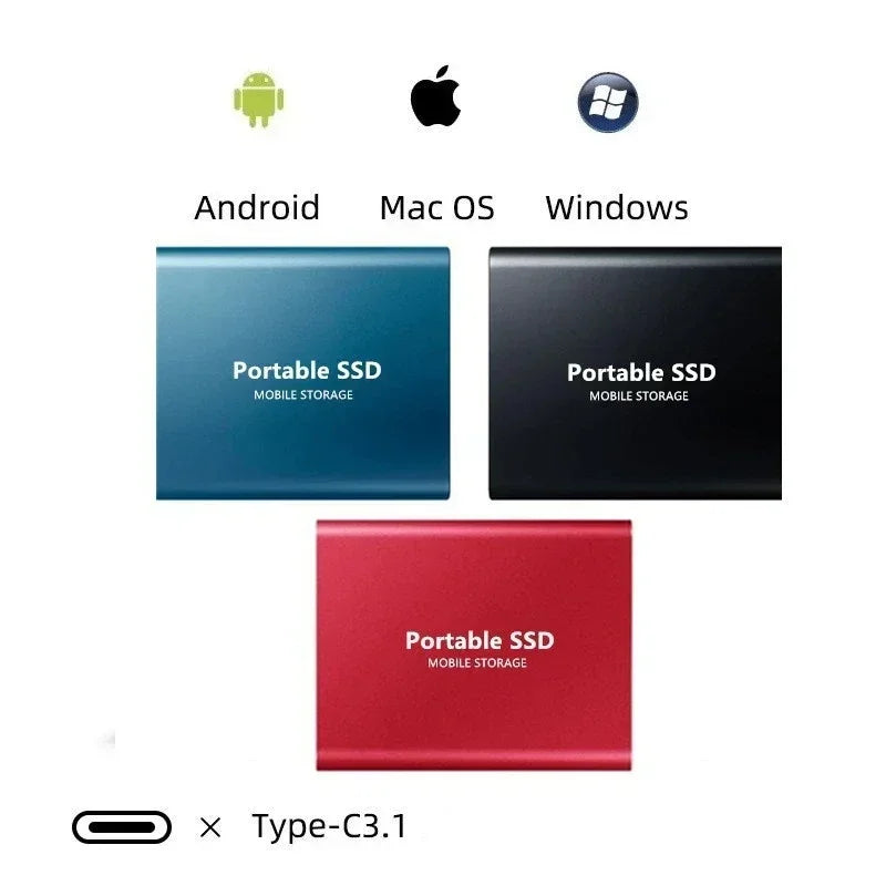 SSD externe haute performance | Stockage portable rapide et fiable